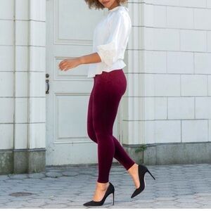 SPANX Burgundy Leggings XS